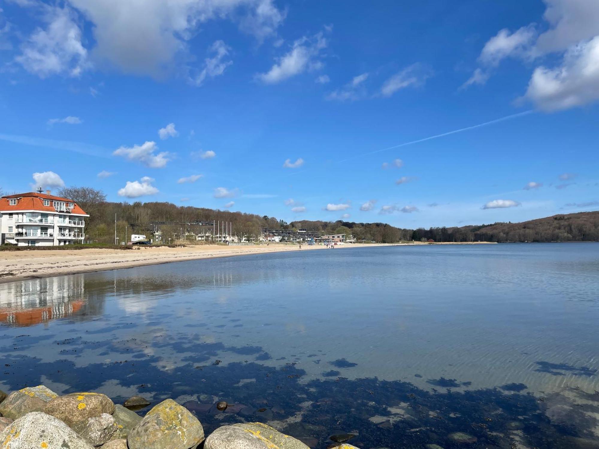 Strandliebe - Fewo Mit Meerblick Harrislee Exterior foto